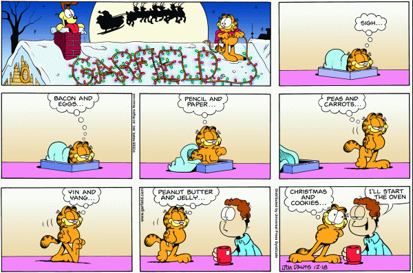 Garfield - 2. jóla strípa