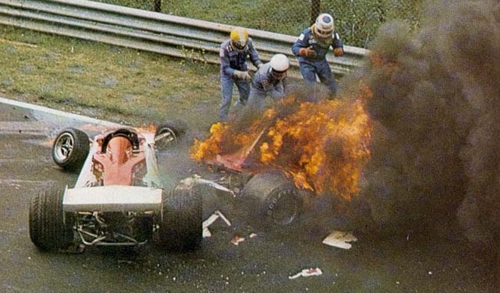 Nürburgring-Nordschleife 1976 - Niki Lauda slysið