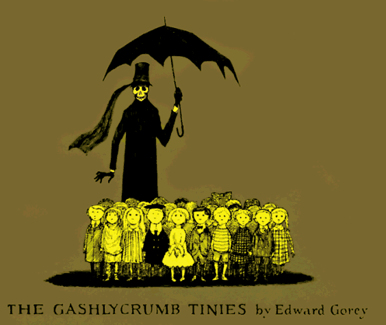 The Gashlycrumb Tinies by Edward Gorey