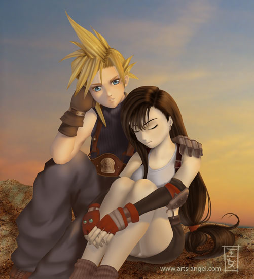 Cloud og Tifa