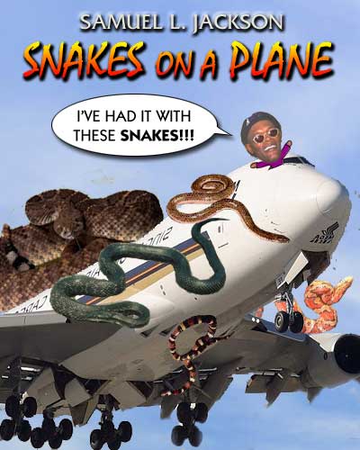 Snakes on a plane!;)