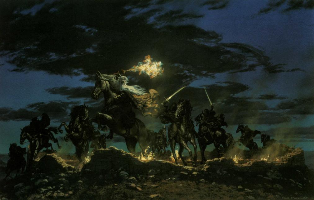 Gandalf vs. the Nazgul