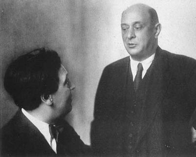 Alban Berg og Arnolds Schönberg