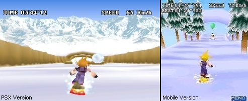 Final Fantasy VII - Snowboarding