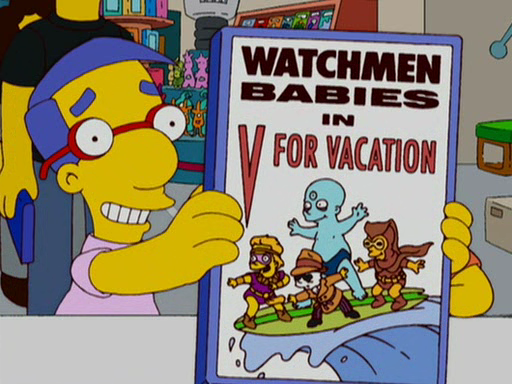 Watchmen Babies in V For Vacation