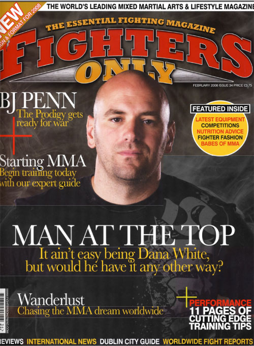 Gunnar í Fighters Only Magazine