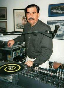 Saddam kann á vinyl!