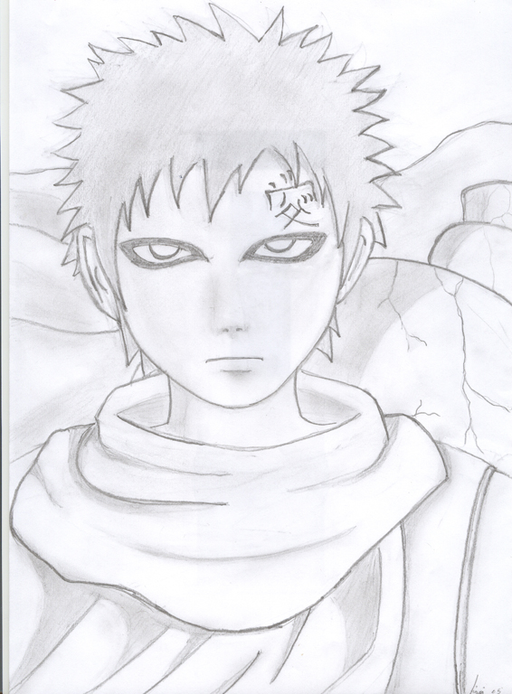 Gaara of the desert (Naruto)