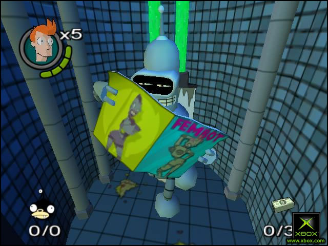 Bender, Futurama - The Game.