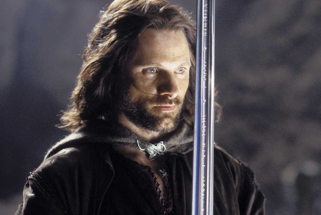 Aragorn með Andúril