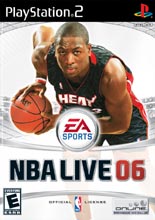 Framan á NBA Live 2006