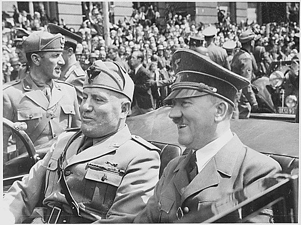 Hitler & Mussolini