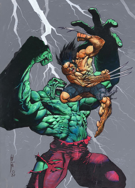 Hulk vs Wolverine