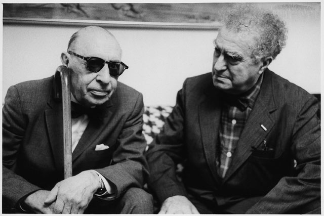 Igor Stravinsky og Edgard Varèse